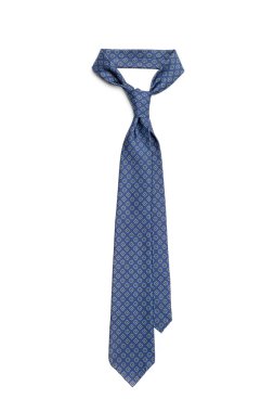 Moda blu kravat tasarlanmış