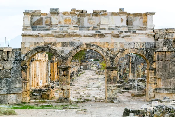 Antique arch ruins