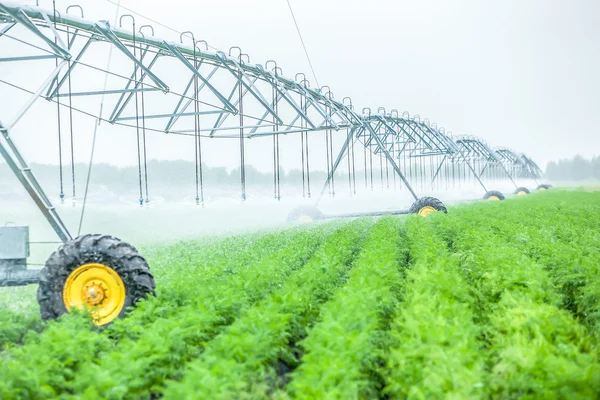 Agricultura máquina de irrigação — Fotografia de Stock