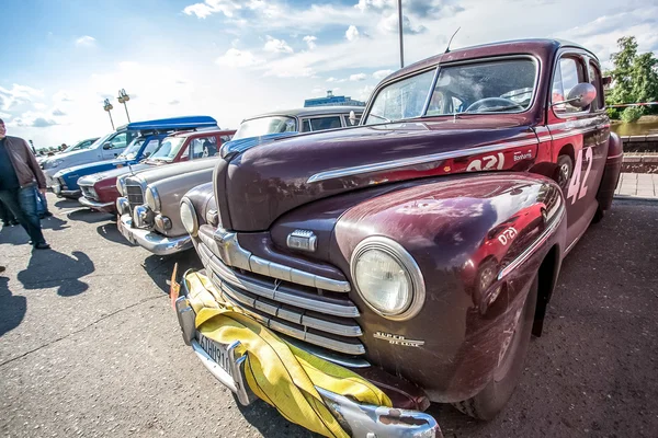 Omsk, Russie - 11 juin 2013 : Rallye Pékin-Paris — Photo