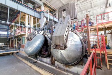 Otoklav beton için üretim Fabrikası'nda engeller