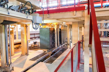 Havalandırılmış beton blokların üretim süreci