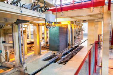 Havalandırılmış beton blokların üretim süreci