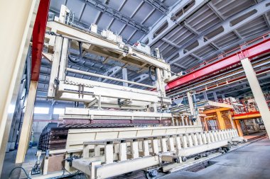 Havalandırılmış beton blokların üretim süreci