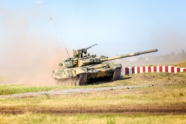 Omsk, Rusya - 07 Temmuz 2011: Uluslararası askeri sergi