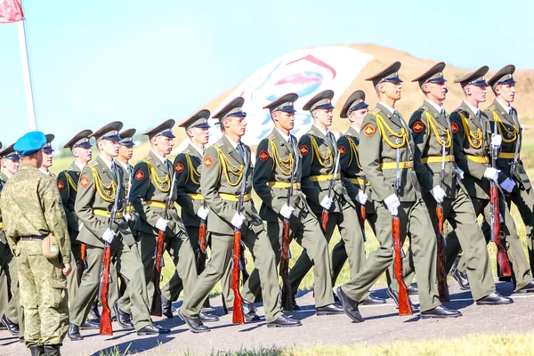 Omsk, Russie - 07 juillet 2011 : Exposition militaire internationale — Photo