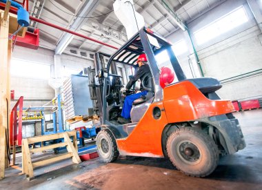 Beton bloklar halinde depo fabrika ile otomatik yükleyici