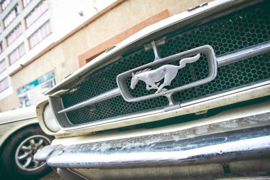 Omsk, Rusya - 11 Haziran 2013: Ralli Pekin-Paris