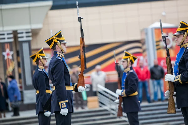 Omsk, Russie - 8 mai 2013 : régiment présidentiel — Photo