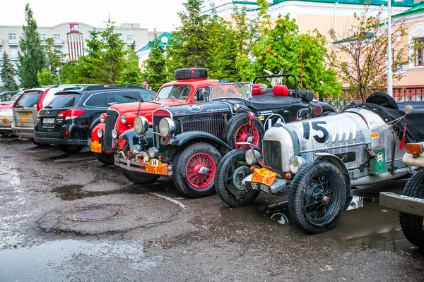 Omsk, Russie - 11 juin 2013 : Rallye Pékin-Paris — Photo