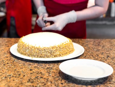 yemek ev yapımı kek dekorasyon