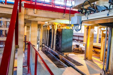 Havalandırılmış beton blokların üretim süreci