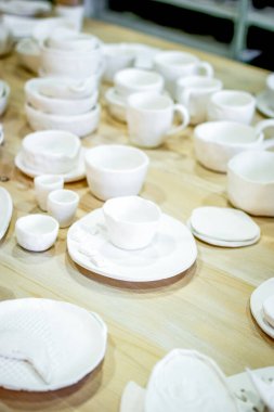 Seramik tabloların atölye üretimi tamamlandı