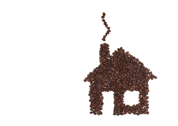 Дом Кофи из фасоли
