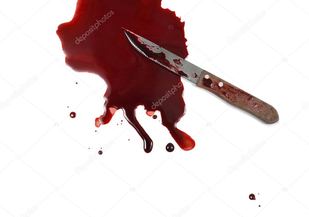 Knife in a Pool of Blood