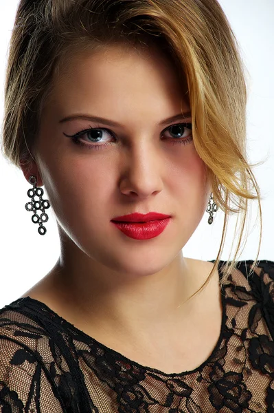 Hermosa mujer rubia joven — Foto de Stock