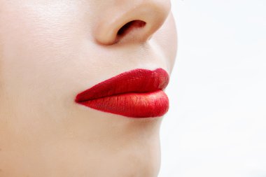 güzel kadın dudaklar