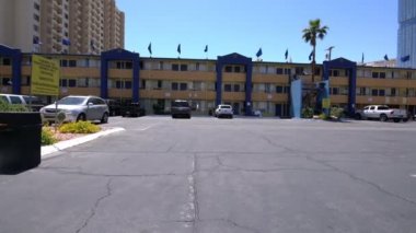 Las Vegas Bulvarı Kuzey 2 Sürücü Plakası Nevada ABD Otoparkı