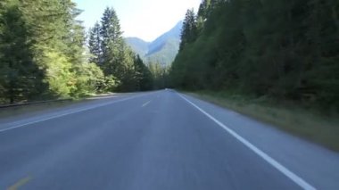 Kuzey Cascade Ulusal Parkı Sürücü Şablonu Washington USA 3