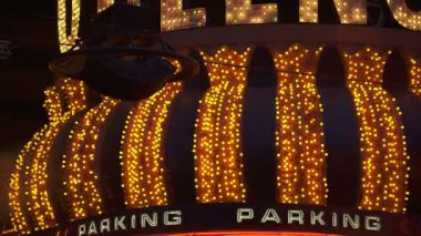 Las Vegas Kumarhanesi Neon Park Tabelaları Nevada ABD