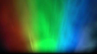 Gökkuşağı aurora Hareket Döngüsü