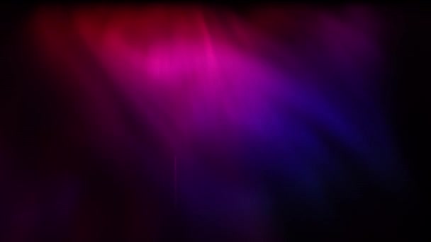 Aurora Animación Orgánica Loop Cambio Color — Vídeo de stock