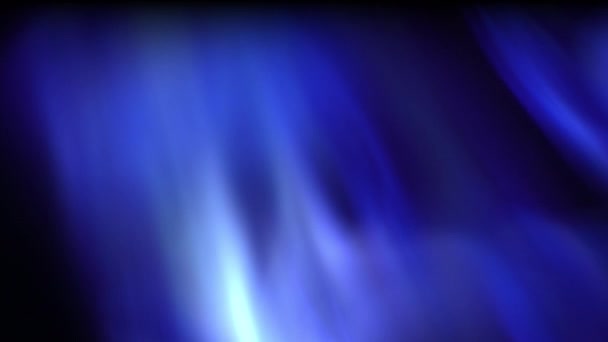 Aurora Organik Canlandırma Döngüsü Mavi — Stok video