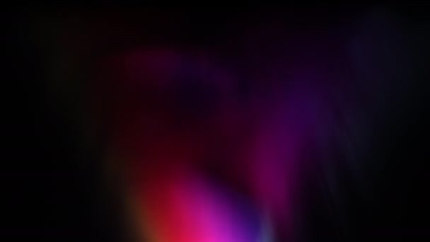 Aurora Orgânica Animação Loop Roxo Rosa — Vídeo de Stock