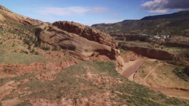 Arizona Rocky Kanyonu Uçan Nehir Vadisi Güneybatı ABD Kaya oluşumu