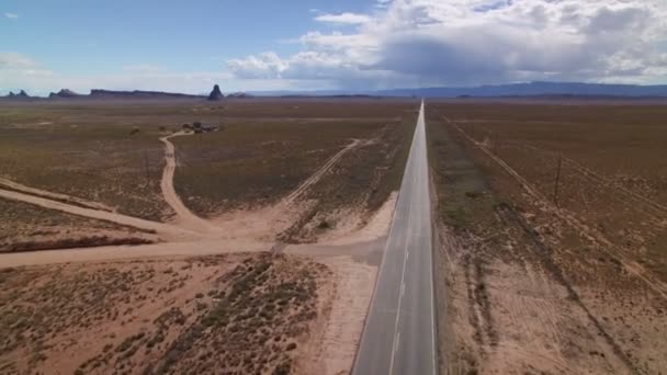 Rodovia Sudoeste Americana Deserto Eua — Vídeo de Stock