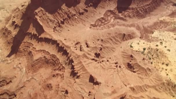 Monument Valley Postkutsche Butte Southwest Desert Usa Kippt — Stockvideo
