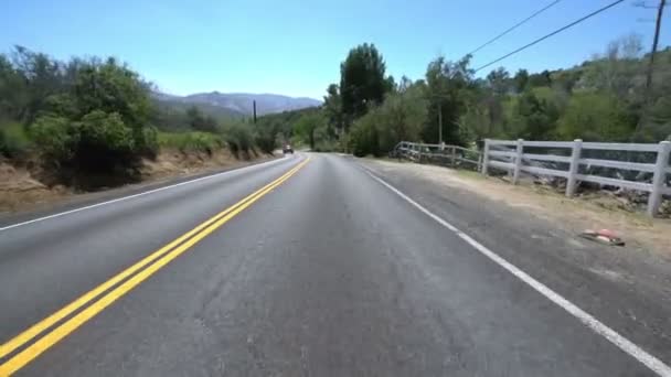 Πρότυπο Οδήγησης Rural Area Ranch Farm Small Town — Αρχείο Βίντεο