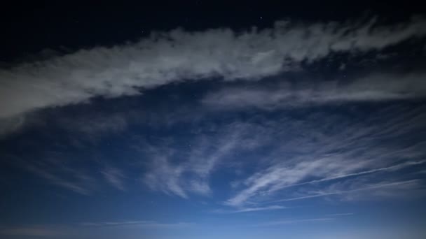 Estrellas Por Encima Los Ángeles Desde Las Montañas San Gabriel — Vídeo de stock