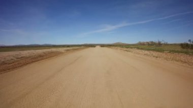 3 Eksenli Sürücü Şablonu Dengeleyici Çöl Yolu 01 Afrika Savanası veya Orta Doğu