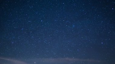 Samanyolu Galaksisi Zaman Hızı Yıldızları Red Rock Kanyonu Mojave Çölü Kaliforniya ABD Gökyüzü