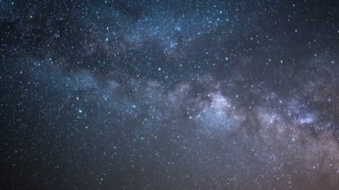 Samanyolu Galaksisi Çekirdek Zaman Hızı Mor Gün Doğumu
