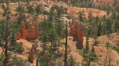 Bryce Kanyonu Ulusal Peri Diyarı Döngü Yolu Kabadayıları Kaya oluşumu Utah ABD