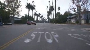 Beverly Hills Rodeo Yolu 'nda Gündüz Sürüşü