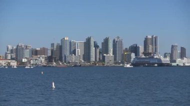 San Diego Gündüz Saati Skyline ve Ocean California USA