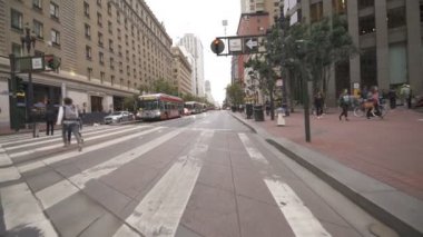 San Francisco Şablon Pazar Caddesi 01 Kearny St California ABD