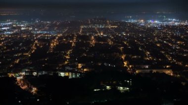 San Francisco Körfezi Şehir Izgarası Zaman aşımına uğramış Kaliforniya ABD