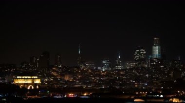 Kriz Sahasından San Francisco Skyline California 'ya