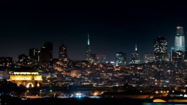 Kriz Sahasından San Francisco Skyline California 'ya