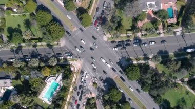 7. Cadde 'nin Havadan Çekimi Sola Dönüyor