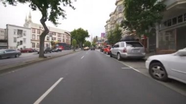 San Francisco Sürücü Şablonu Columbus Bulvarı 01 Filbert St California ABD