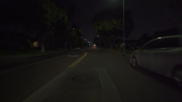 Los Angeles Fairfax Ave Modèle Conduite Résidentielle North Bound 18Th — Video