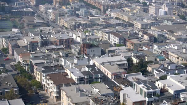 サンフランシスコの空中都市景観 California Usa — ストック動画