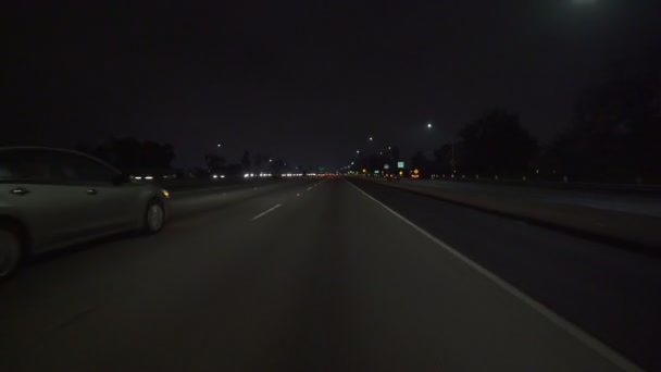 Автострада I10 Лос Анджелесе Запад Направлению Брея — стоковое видео