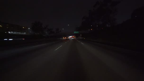 Los Angeles Freeway I10 Driving Template Westbound Crenshaw — 비디오