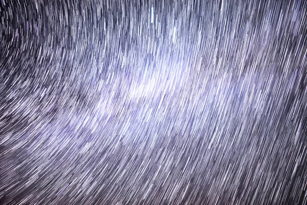 Star Trails of Milky Way Galaxy in East Starry Sky at 24mm Sunrise Astrophotography in California USA